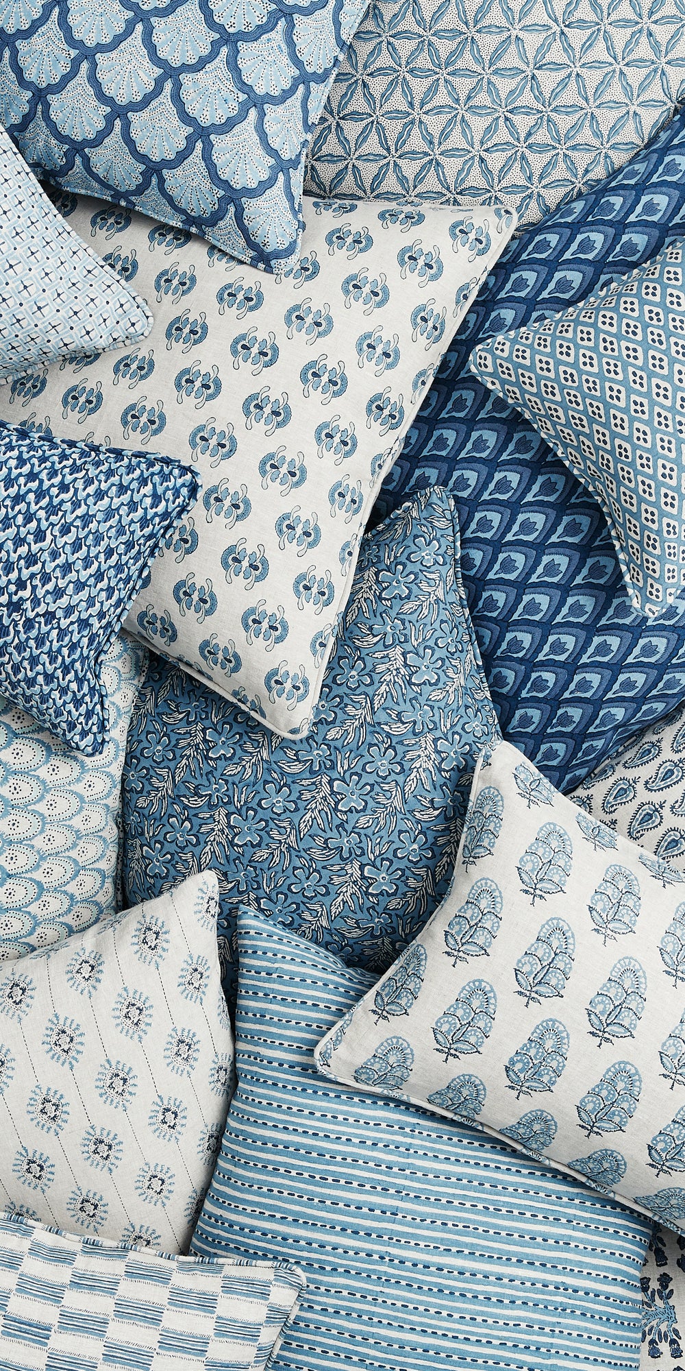 Comino Azure Pillowcase in - Cushions - Walter G Australia