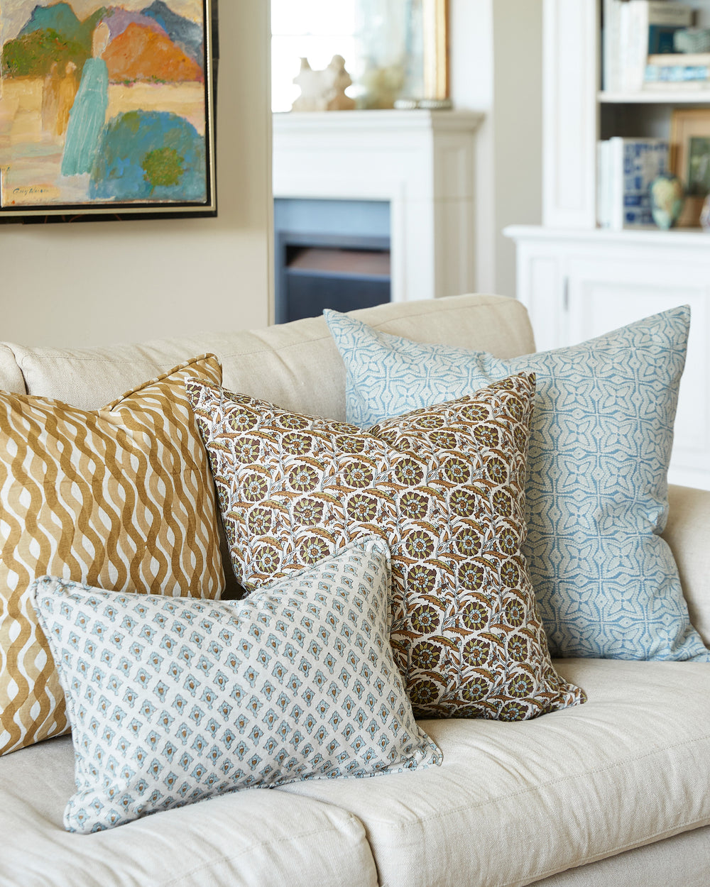 Salotto Saffron Pillowcase in - Cushions - Walter G Australia