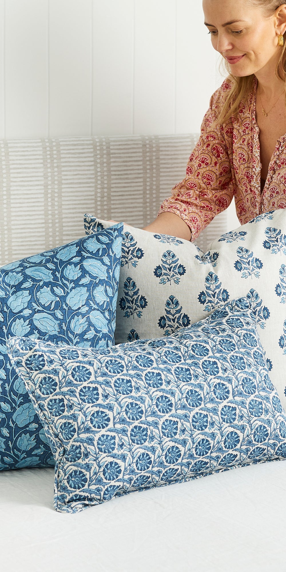 Lahore Riviera Pillowcase in - Cushions - Walter G Australia