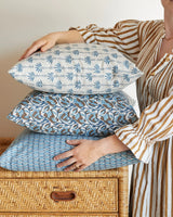 Rumi Azure Cushion