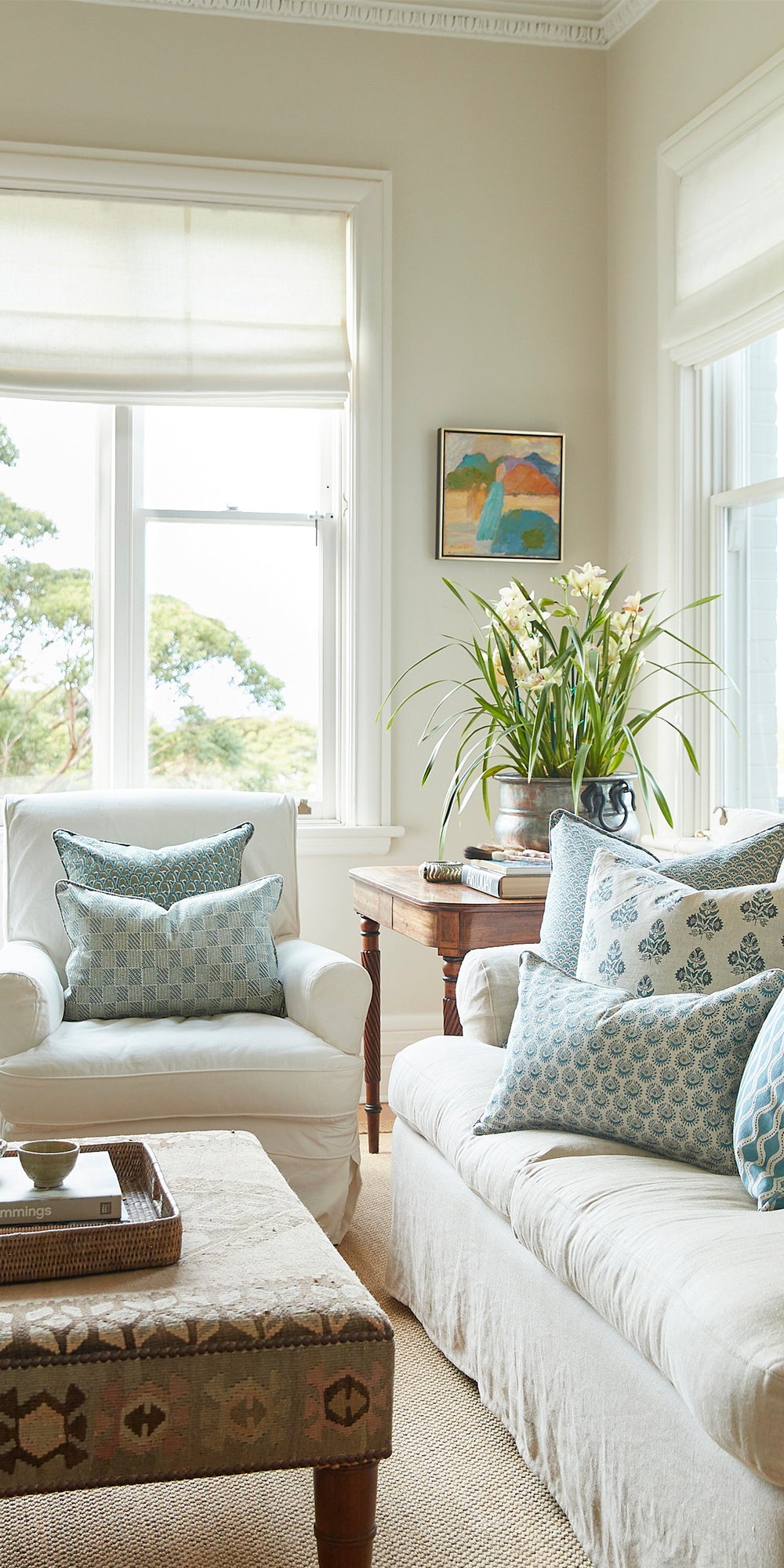 Naples Mineral Pillowcase in - Cushions - Walter G Australia