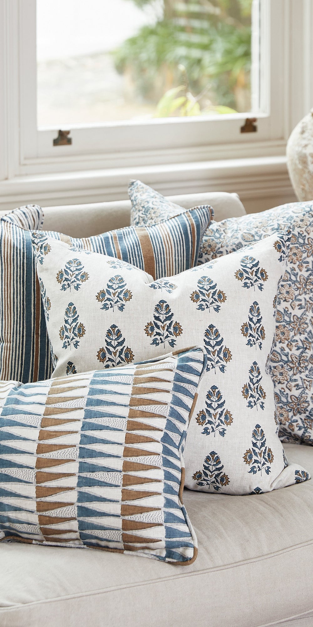 Krabi Walnut Pillowcase in - Cushions - Walter G Australia