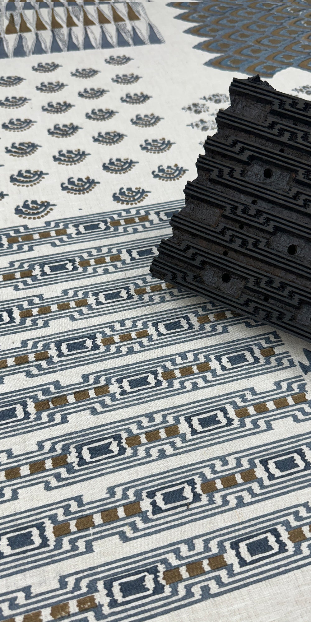 Adras Tobacco linen in - Fabric - Walter G Australia