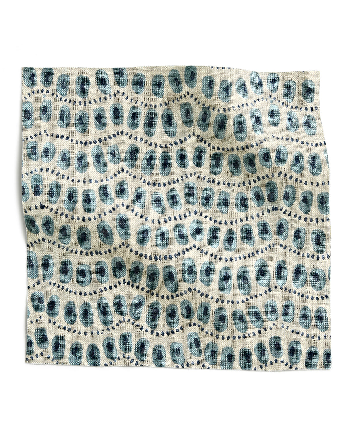 Amulet Azure linen swatch