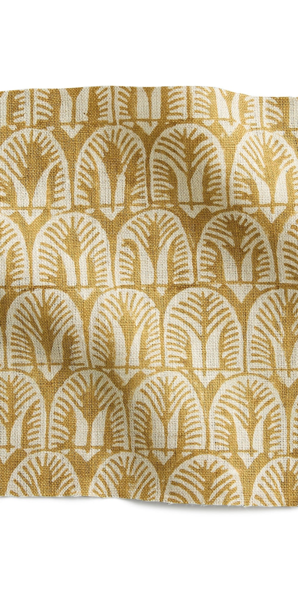 Belize Saffron linen swatch in - Swatches - Walter G Australia
