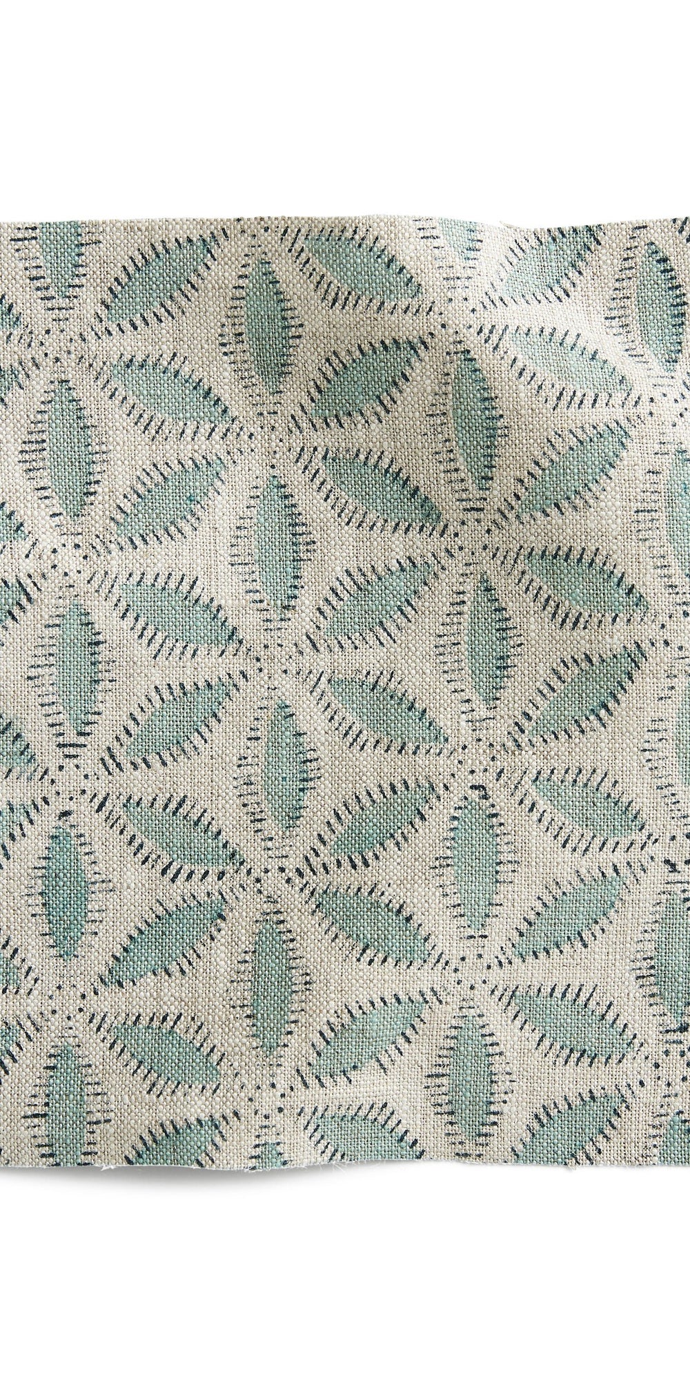 Hanami Light Blue linen swatch in - Swatches - Walter G Australia