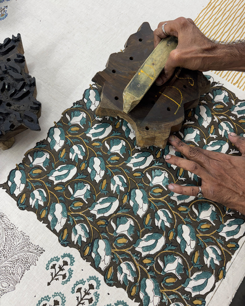 Lahore Slate Pillowcase