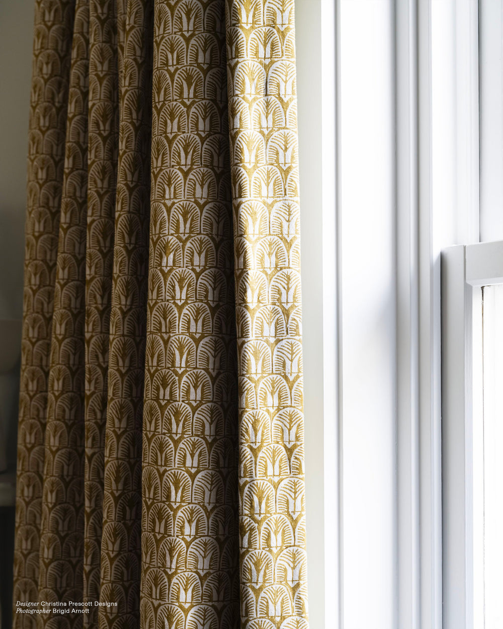 Belize Saffron Linen in - Fabric - Walter G Australia