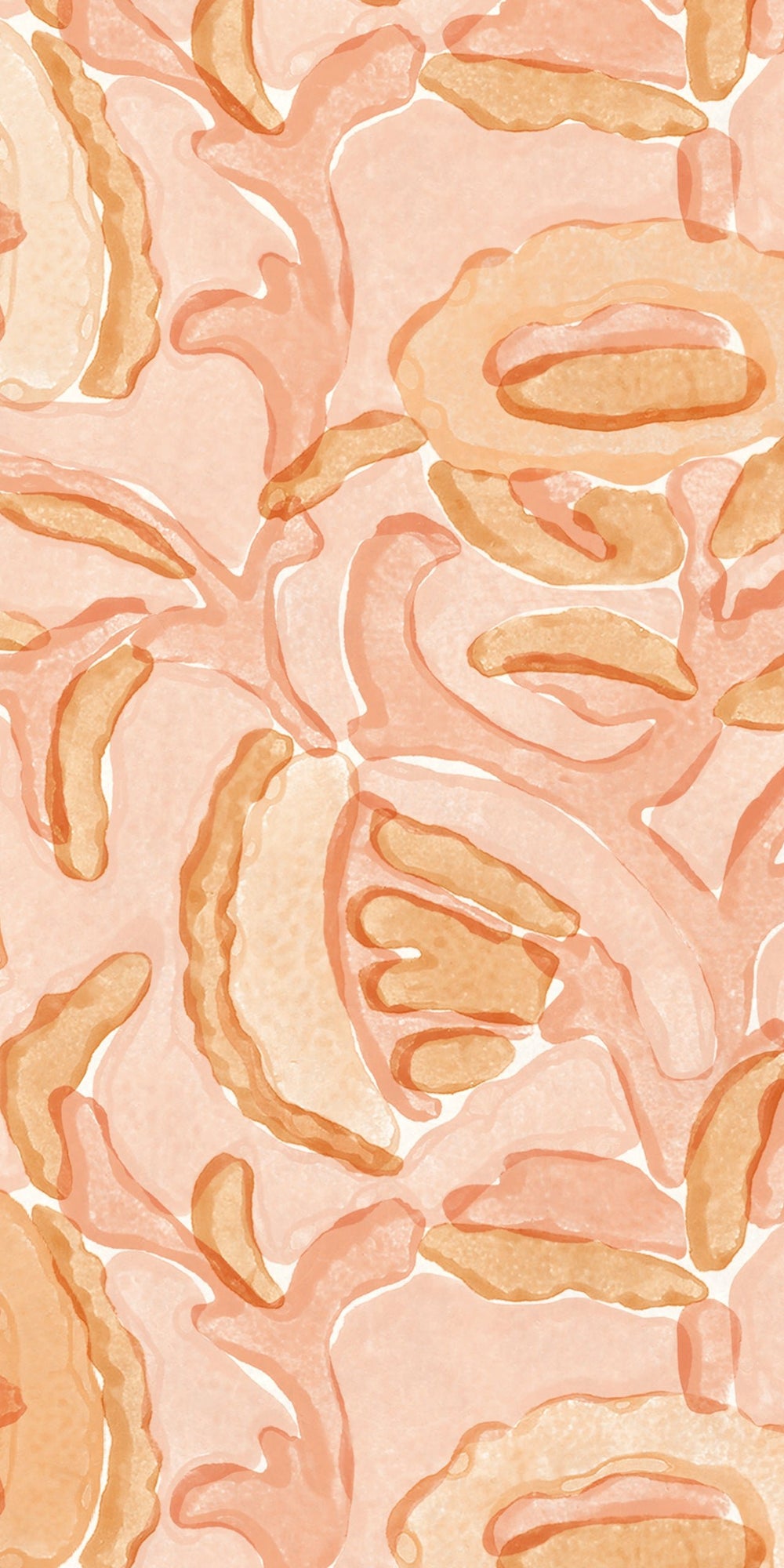 Marbella Papaya wallpaper swatch in - Swatches - Walter G Australia