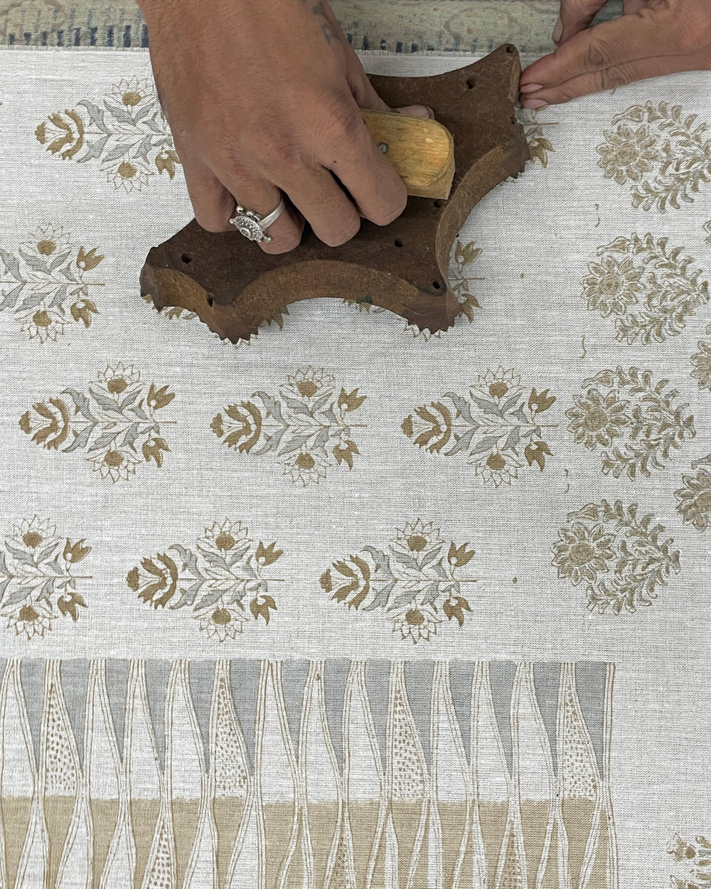 Ankara Walnut Pillowcase