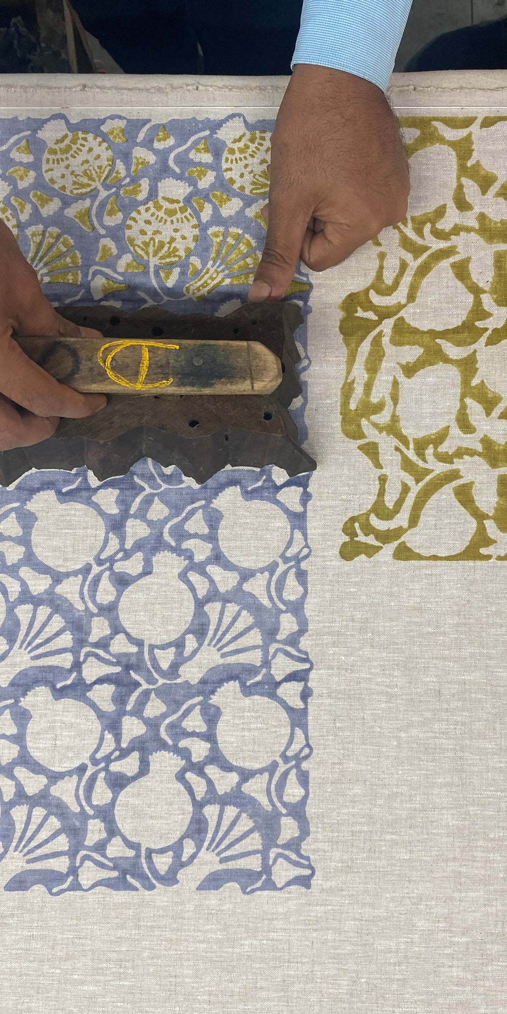 Iznik Celadon Moss Pillowcase