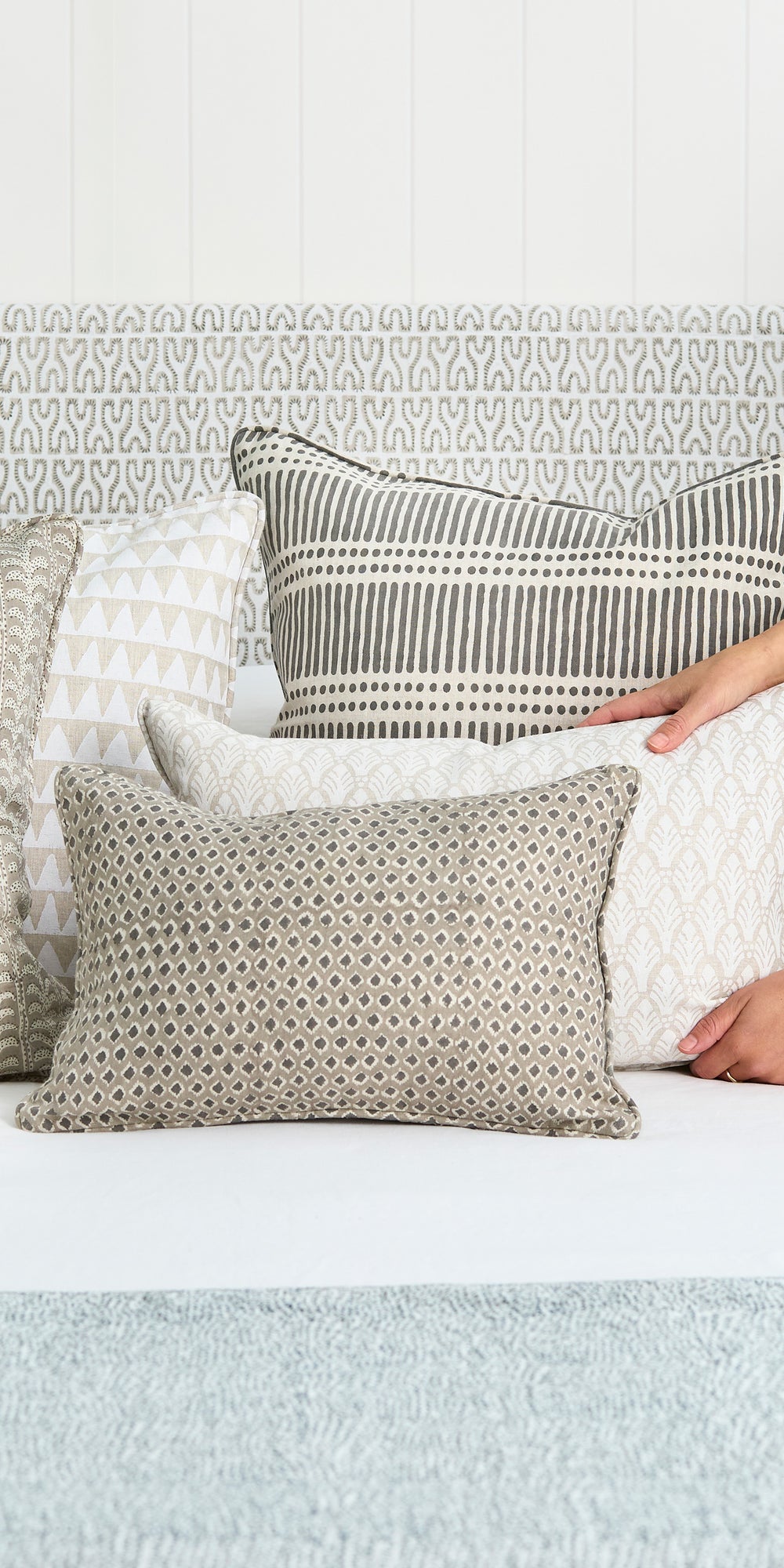 Pyramids Chalk Pillowcase