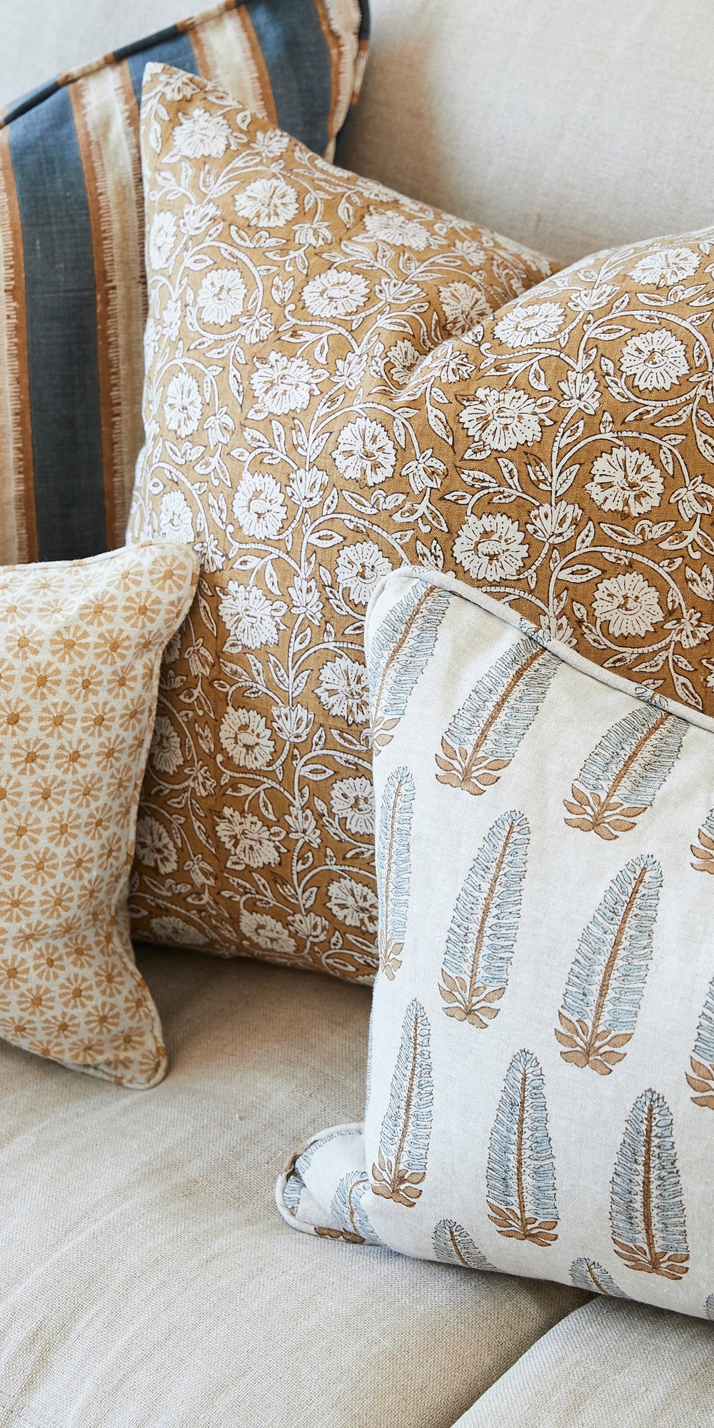 Etoile Saffron Pillowcase