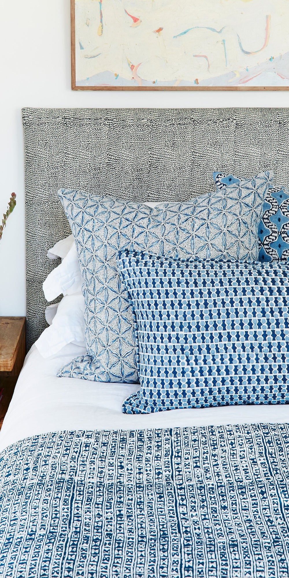 Osaka Azure Pillowcase in - Cushions - Walter G Australia