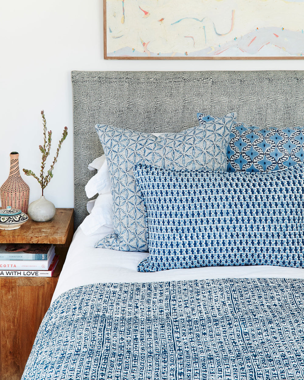 Osaka Azure Pillowcase in - Cushions - Walter G Australia