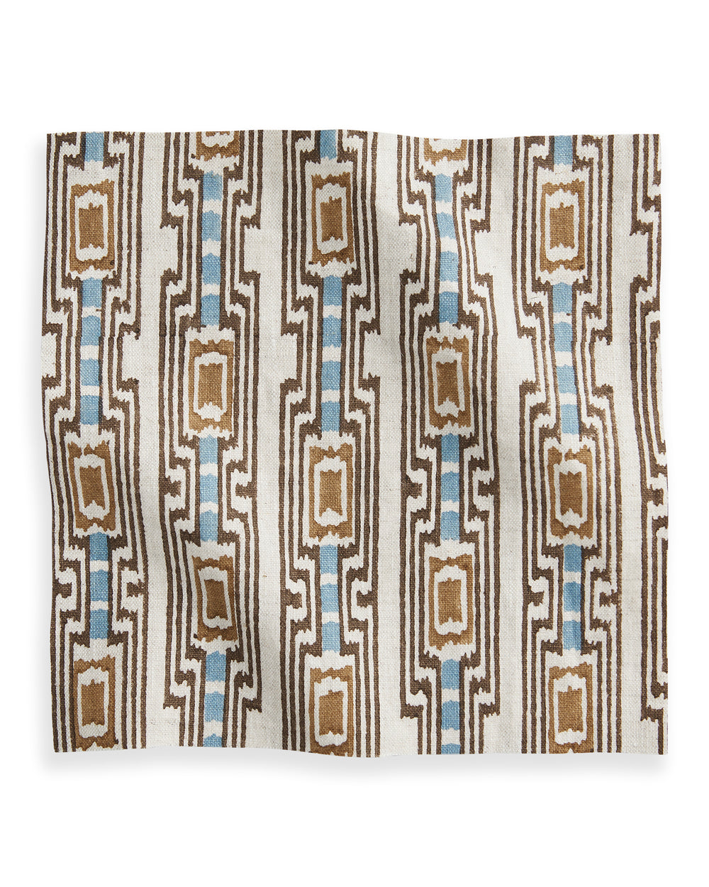 Adras Tobacco linen swatch in - Swatches - Walter G Australia
