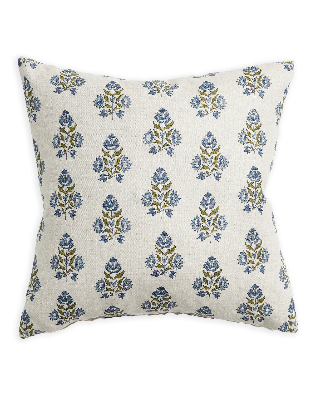 Ankara Moss Azure Pillowcase