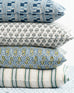 Lido Byzantine linen cushion 55x55cm