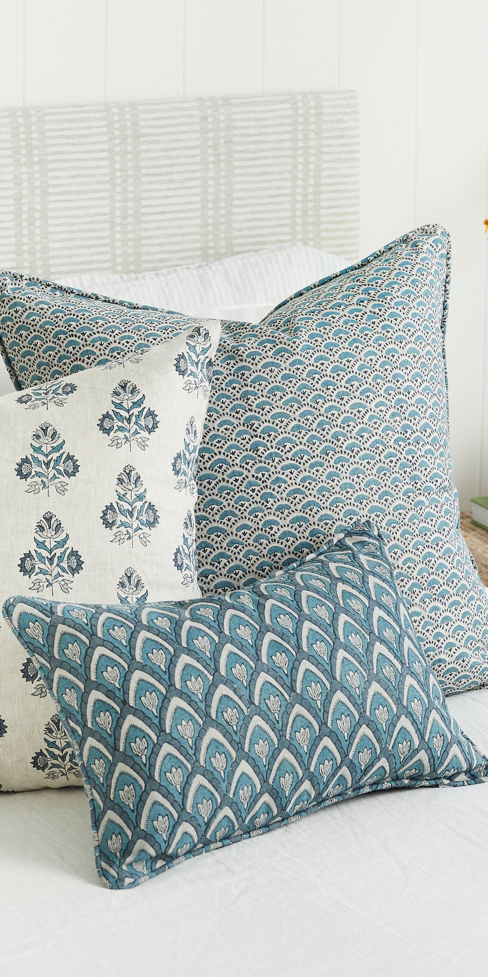 Naples Mineral Pillowcase in - Cushions - Walter G Australia