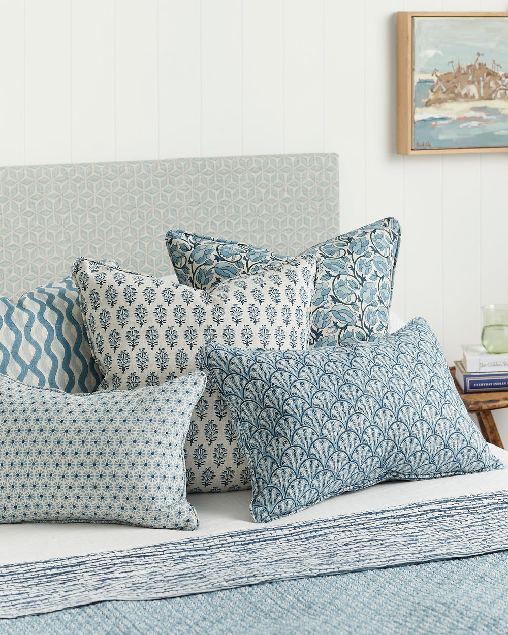 Baku Azure Pillowcase