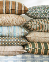 Buzios Aniseed linen cushion 55x55cm