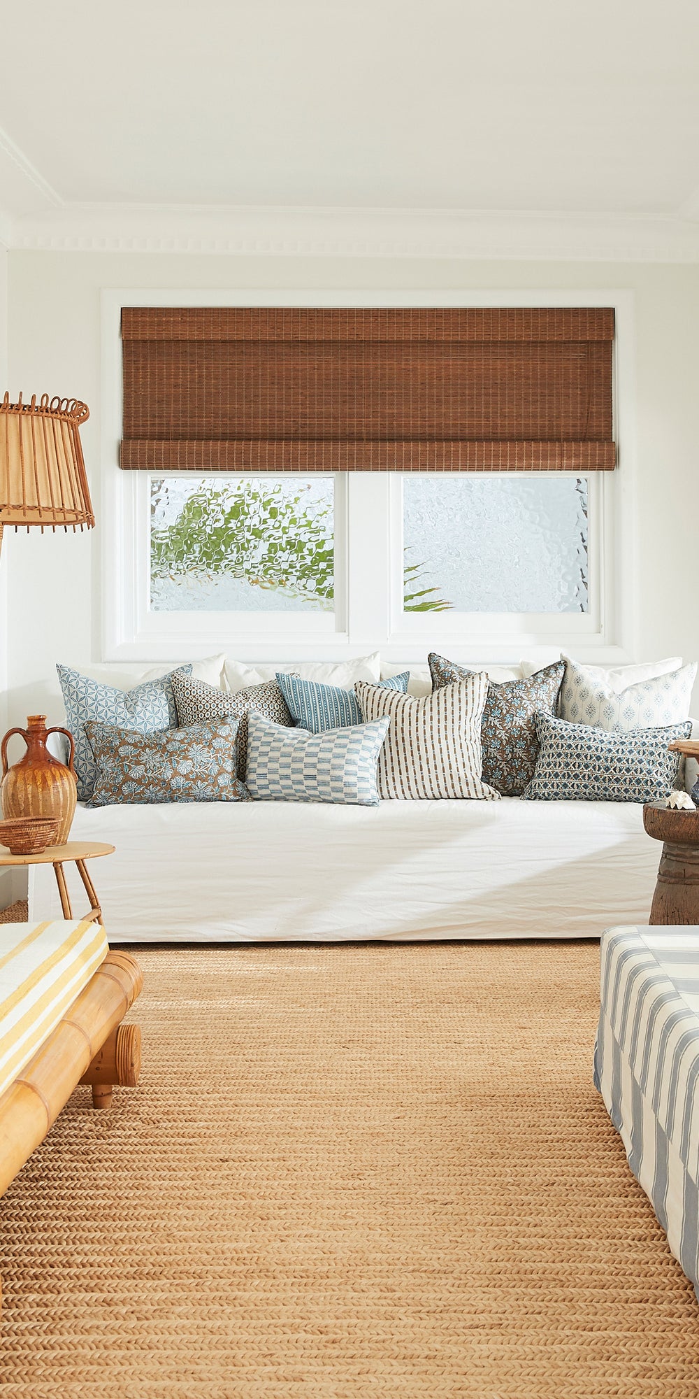 Kesula Denim Pillowcase in - Cushions - Walter G Australia
