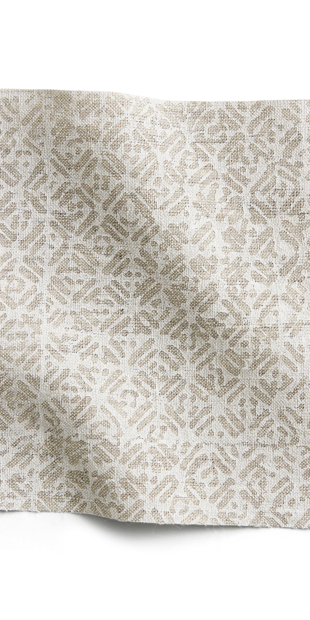 Batik Chalk linen swatch in - Swatches - Walter G Australia