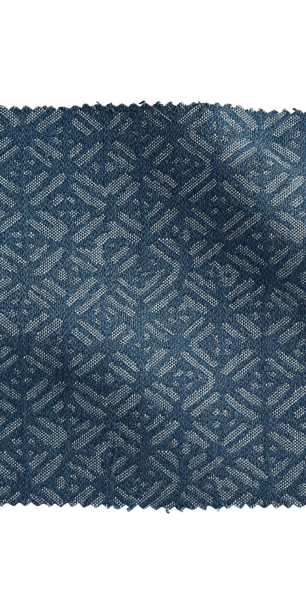 Batik Deep Ocean woven swatch in - Swatches - Walter G Australia
