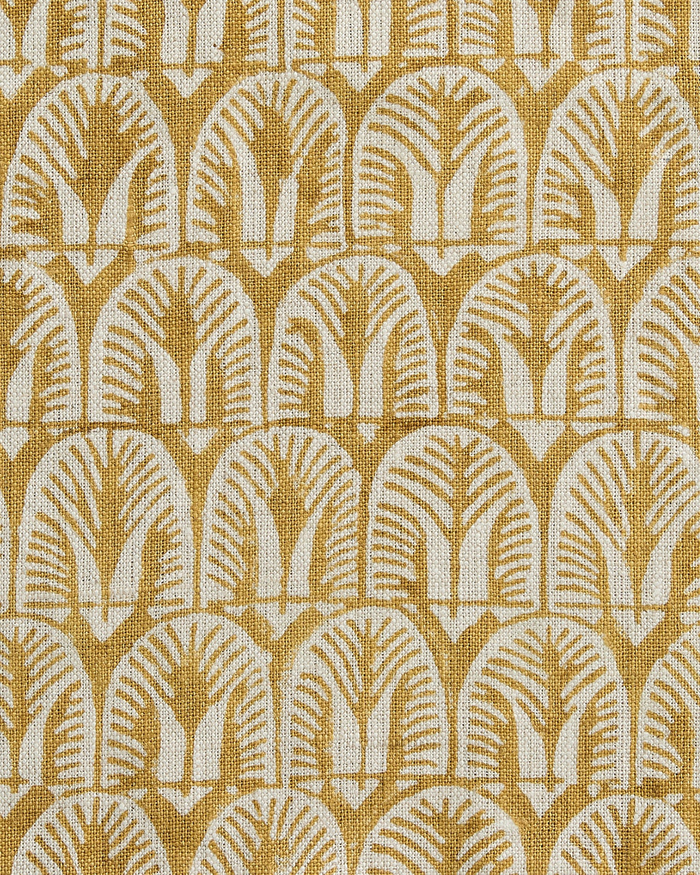 Belize Saffron Linen in - Fabric - Walter G Australia