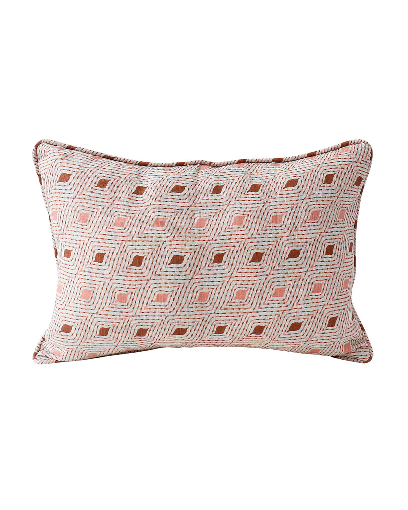 Bengal Winter Bloom linen cushion 30x45cm