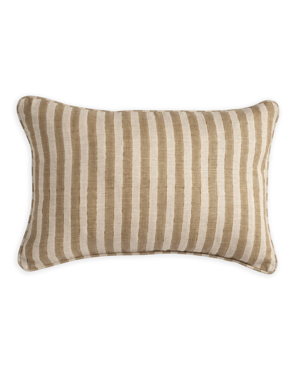 Bodrum Shell linen cushion 30x45cm
