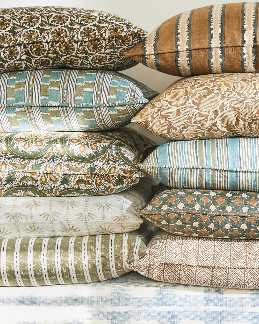 Oaxaca Khaki Pillowcase