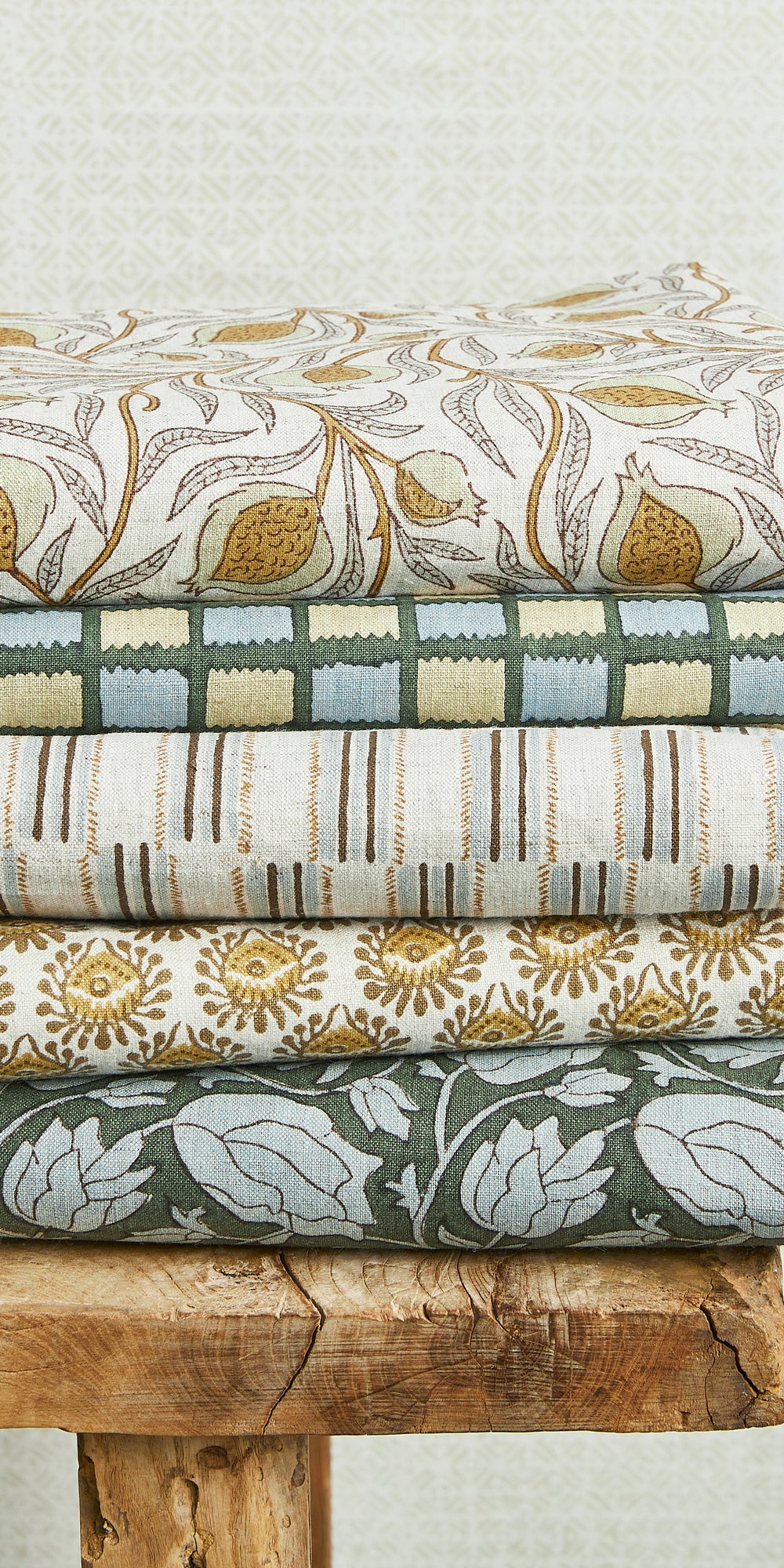 Tindari Thyme linen in - Fabric - Walter G Australia