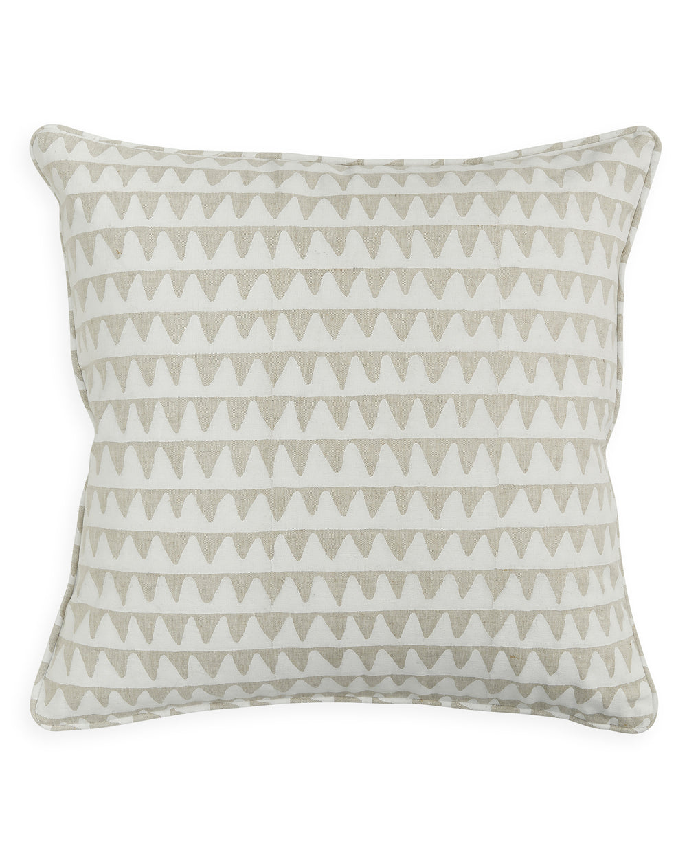 Pyramids Chalk Pillowcase in - Cushions - Walter G Australia