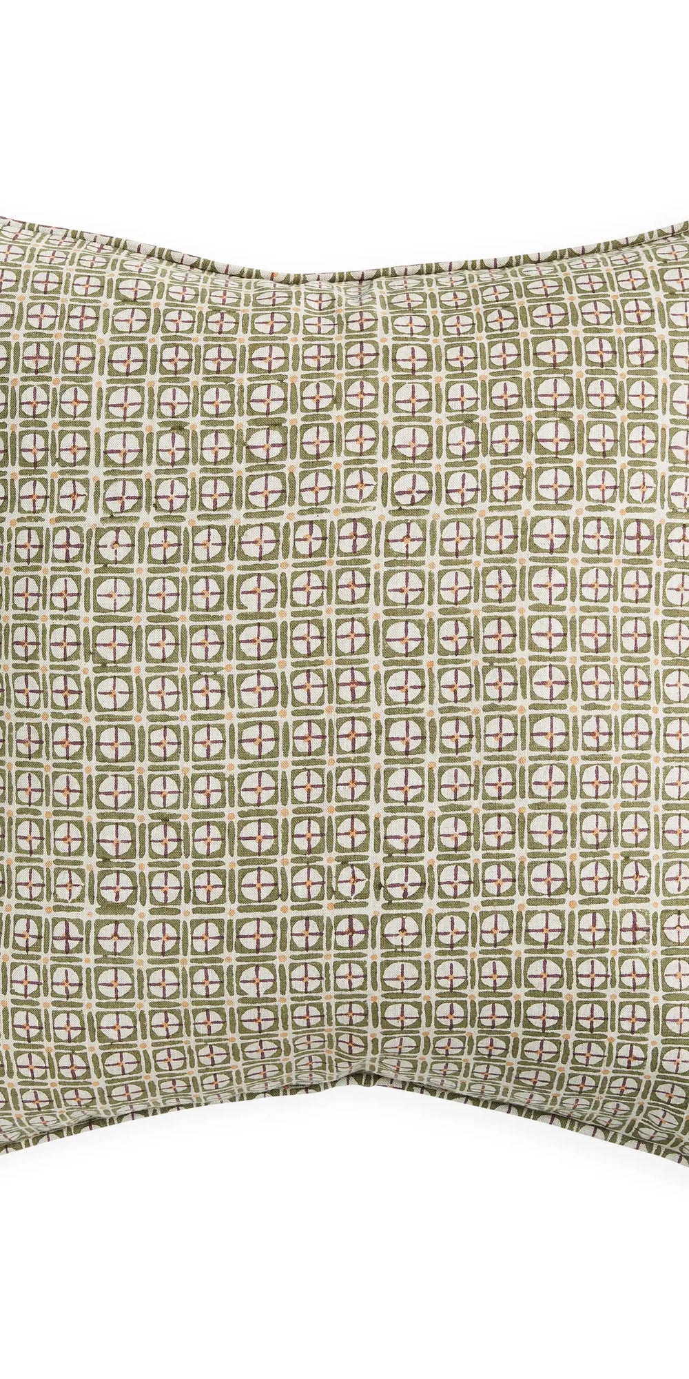 Beirut Mulberry linen cushion 50x50cm