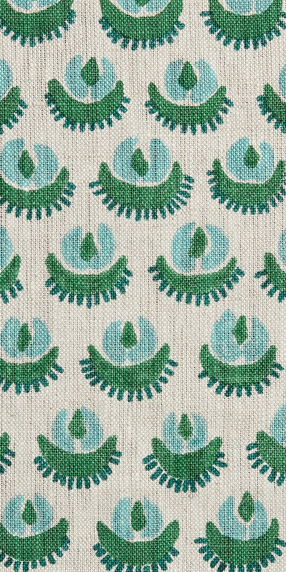 Cadiz Emerald Linen in - Fabric - Walter G Australia