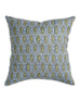 Carezza Moss Azure linen cushion 50x50cm