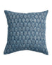 Catania Azure linen cushion 50x50cm