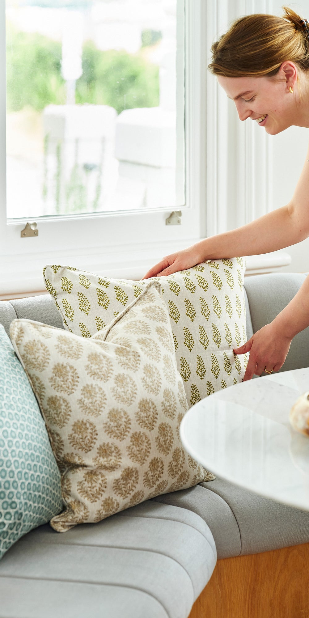 Pondicherry Elm Pillowcase in - Cushions - Walter G Australia