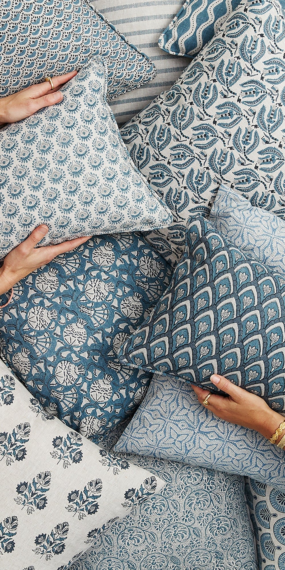 Fossano Mineral Pillowcase in - Cushions - Walter G Australia