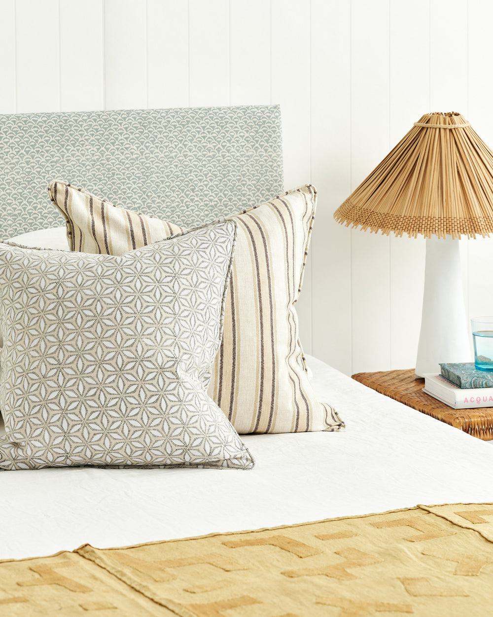 Hanami Chalk Pillowcase in - Cushions - Walter G Australia