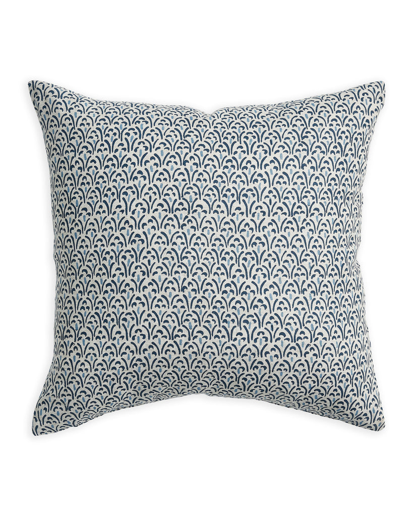 Collioure Azure linen cushion 50x50cm