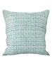 Condesa Emerald linen cushion 55x55cm