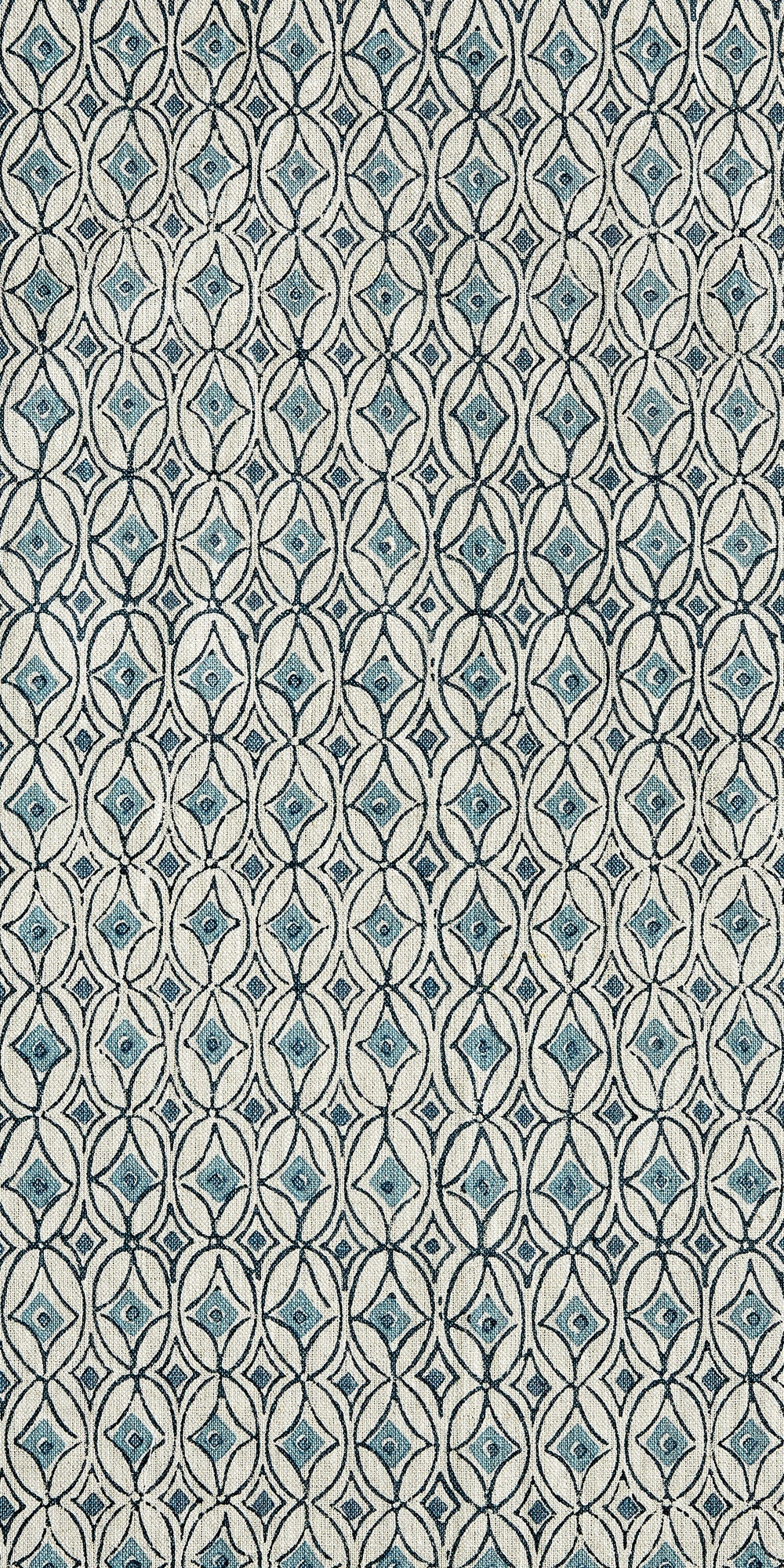 Condesa Azure Linen in - Fabric - Walter G Australia