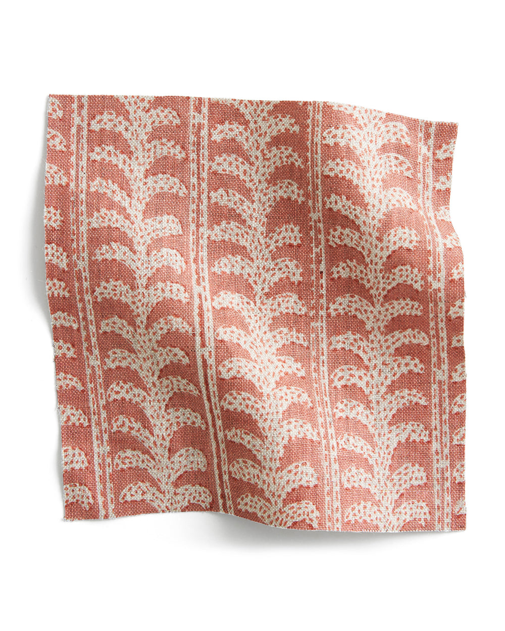 Luxor Guava linen swatch