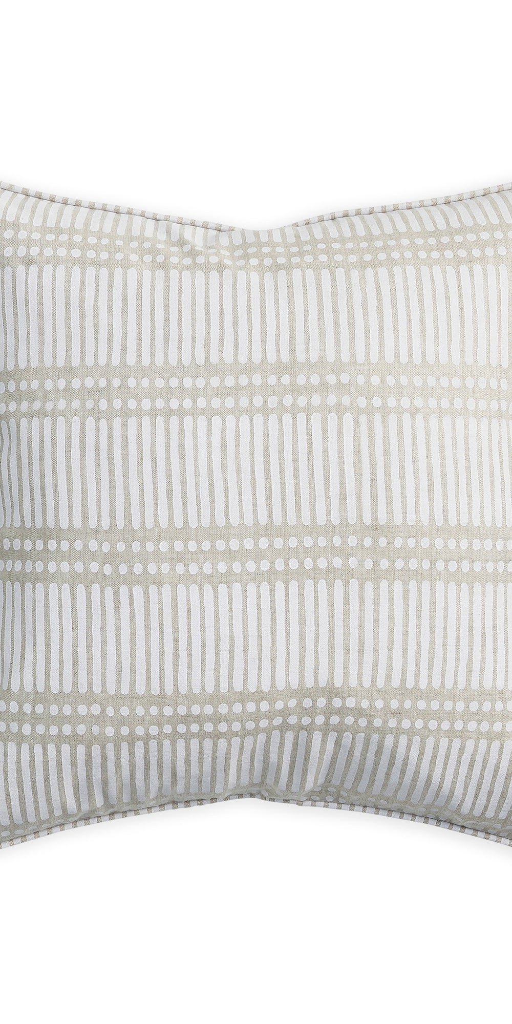Dash Dot Chalk Pillowcase in - Cushions - Walter G Australia