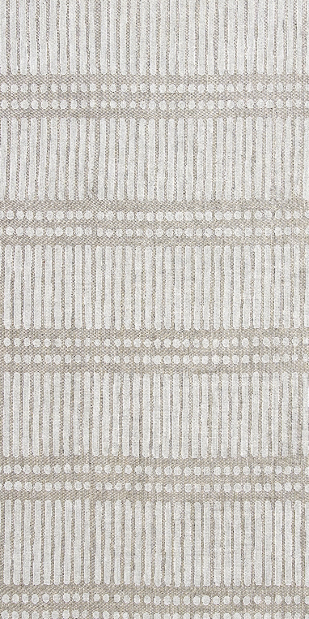 Dash Dot Chalk Linen in - Fabric - Walter G Australia