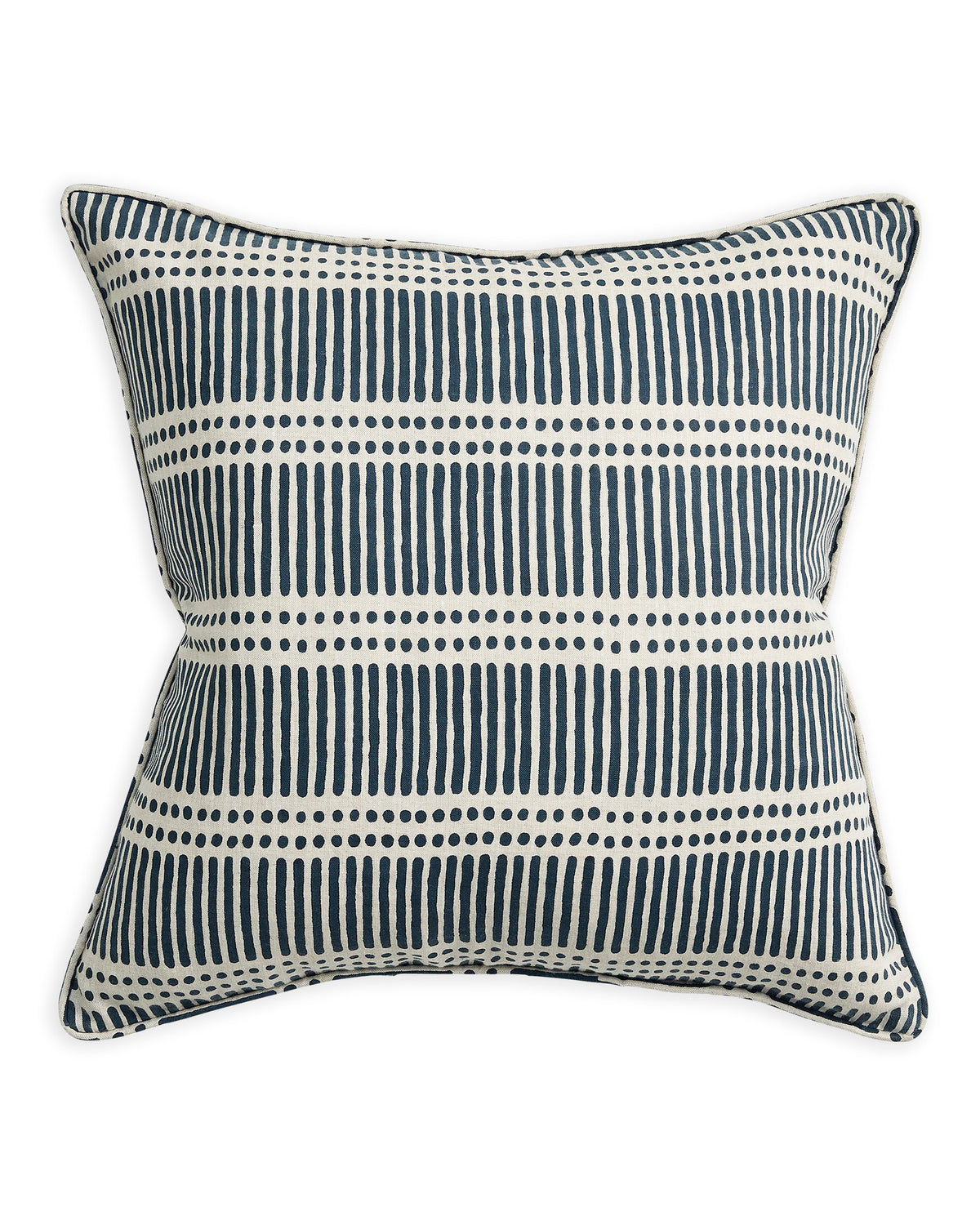 Dash Dot Indian Teal Pillowcase