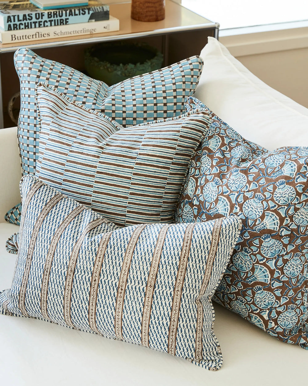 Aliki Cocoa Pillowcase