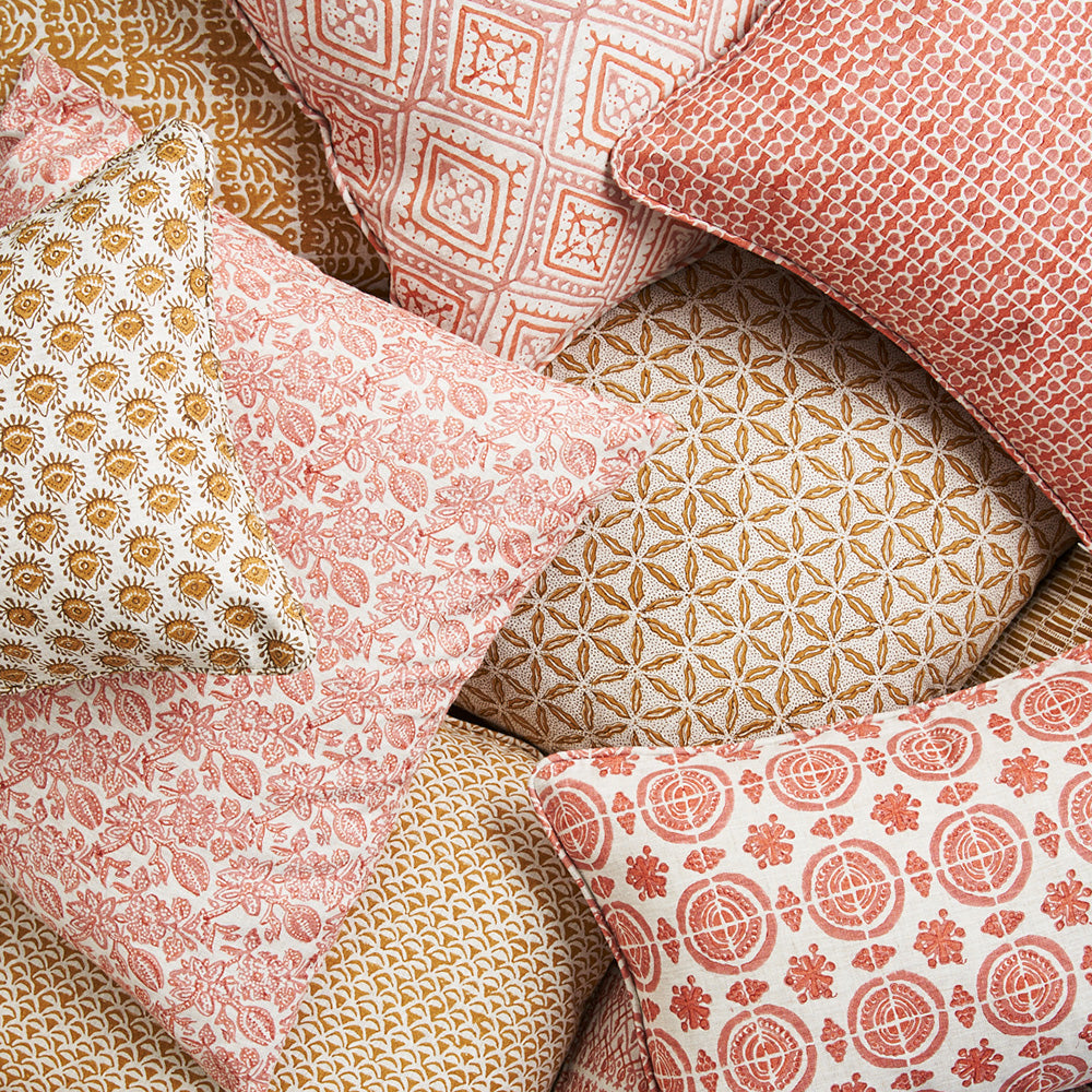 Osaka Saffron cushion